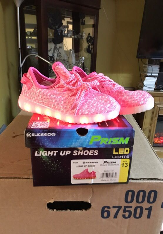 Slick kicks light up shoes for kids
