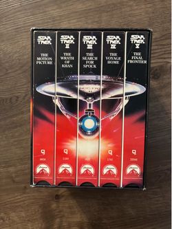 Star Trek Bundle VHS - $30