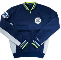 (New in Box) Seattle Seahawks Season Ticket Holder Delta Club Track Jacket w/ Super Bowl Patch