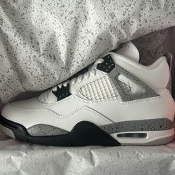 Size 13 - Air Jordan 4 White Cement 