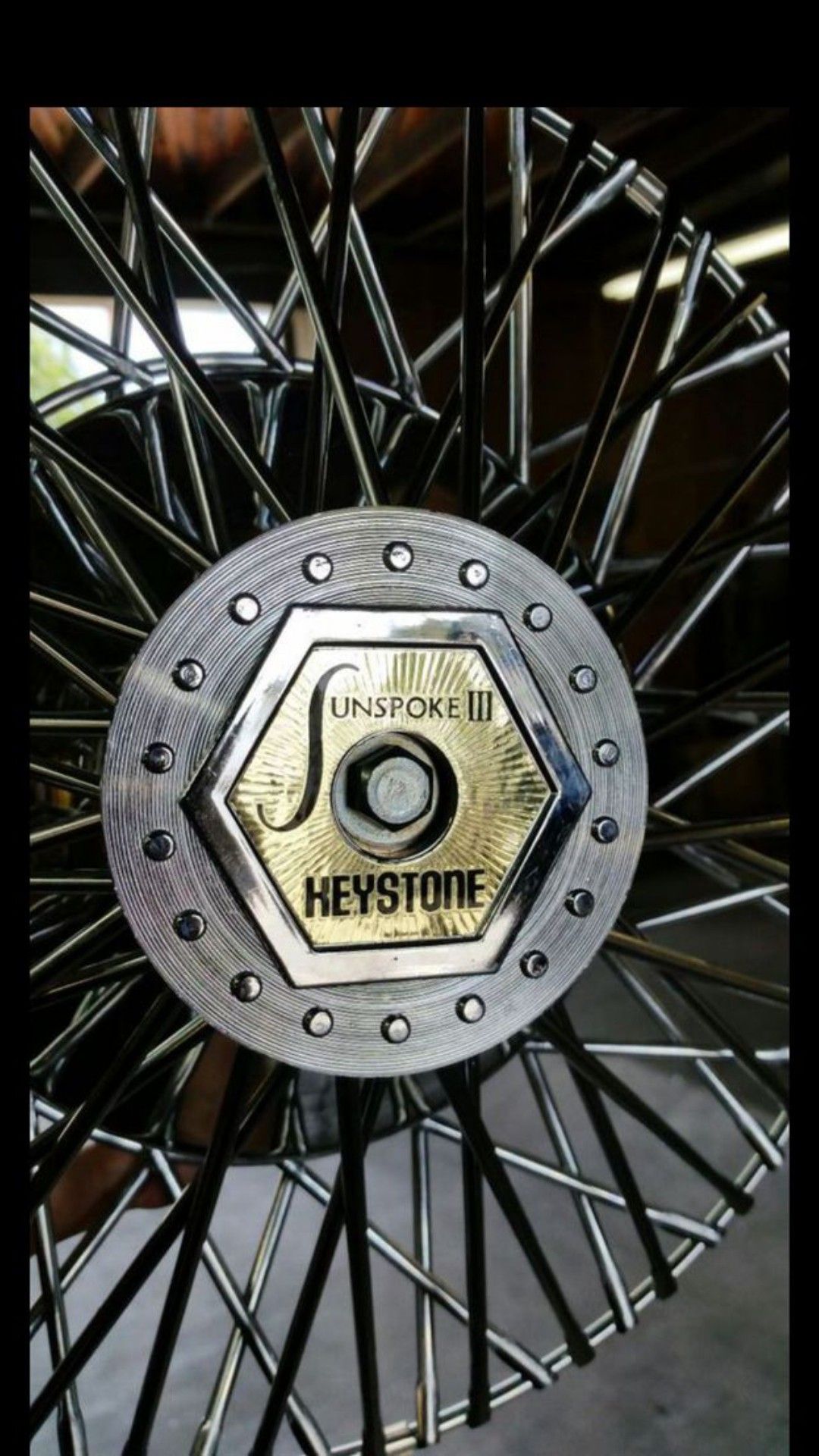 New 15x6 reversed keystone basket wire wheels for Sale in Ontario, CA