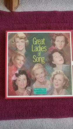 Great Ladies of Song-7 Albums-Great Condition