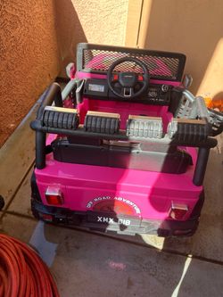 Hikole 24V Ride On Toys for Big Kids Ages 3-8, 2 Seater Electric Car, Pink
