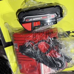 Milwaukee M18 Battery And Milwaukee Charger Brand New Both