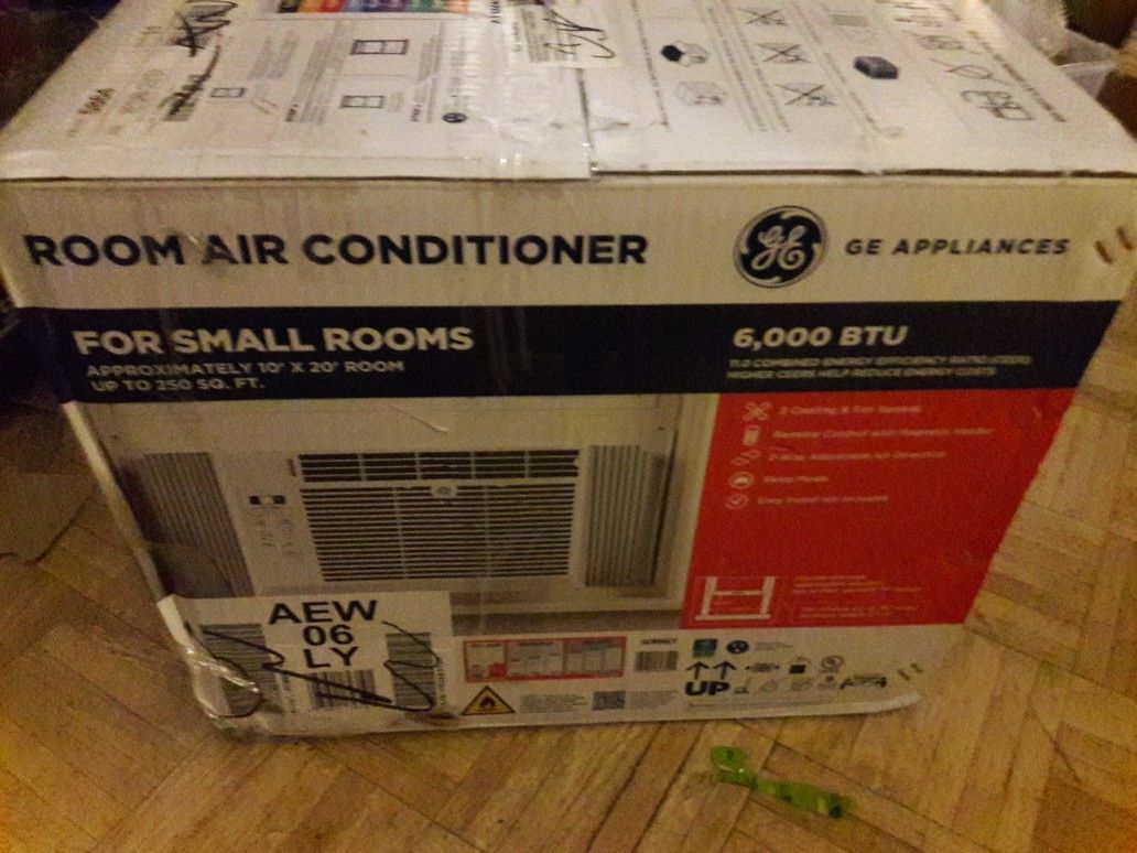 New AC still in box! Remember spring comes around fast here in the desert