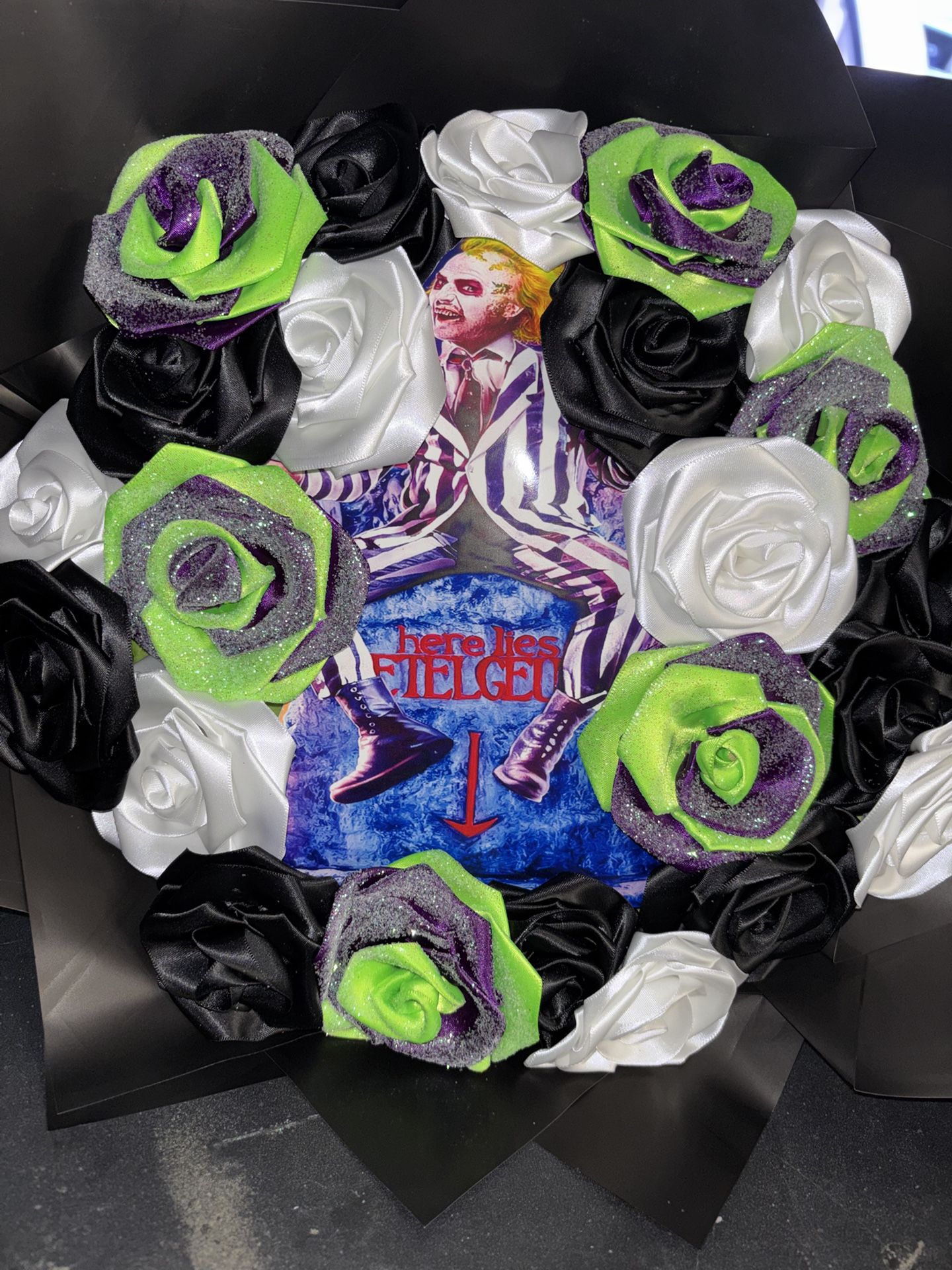 Beetle juice Spooky BOOquet