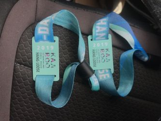 Two KAABOO Wristband Tickets