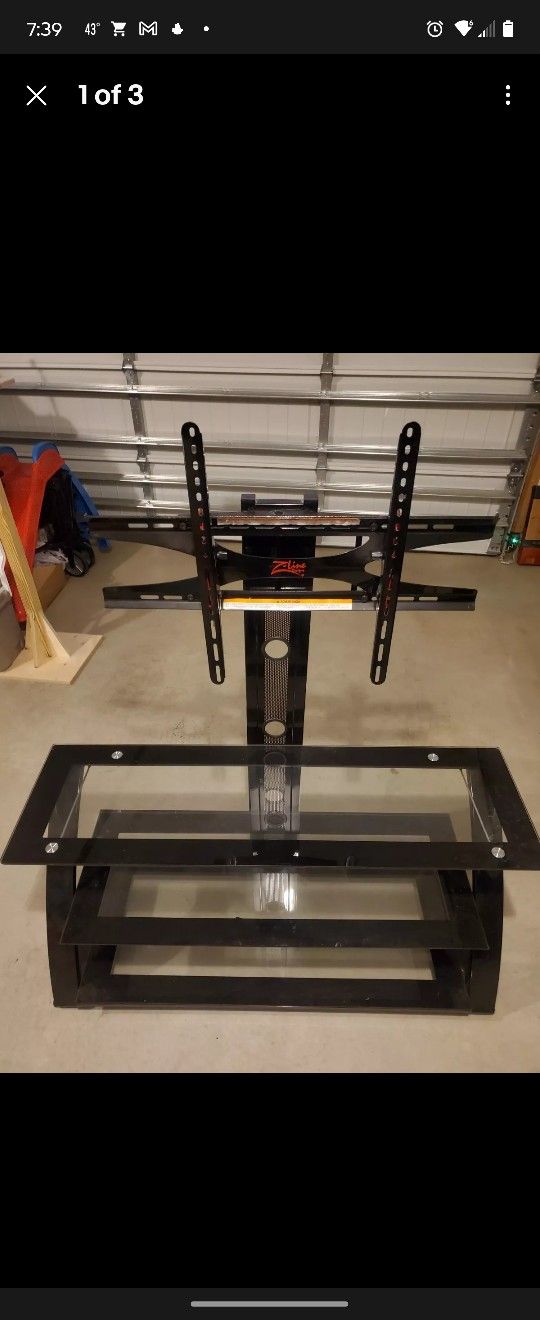 Z-line Design 65" Tv Entertainment Center 