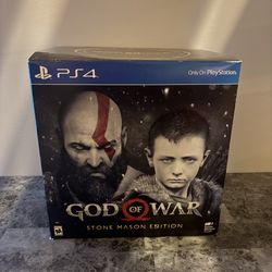 PS4 God Of War Stone Mason Edition