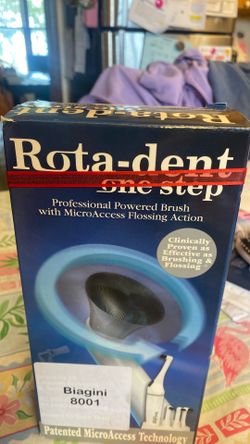 Rota-dent one step professional powered brush