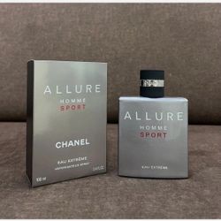 CHANEL ALLURE HOMME SPORT Cologne 3.4oz / 100ml EDT Spray NEW IN BOX SEALED