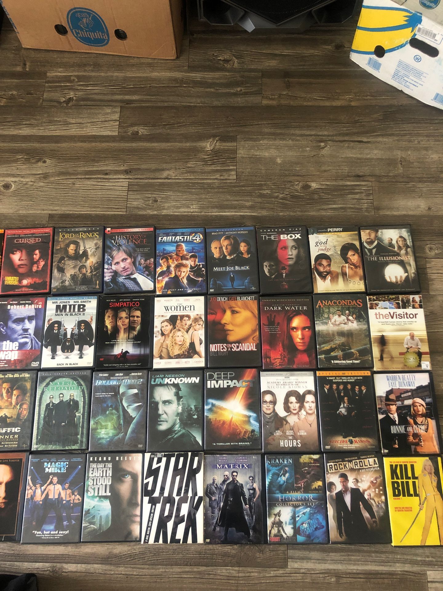 DVD’s $1 each