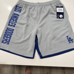 New Los Angeles Dodgers Youth Medium Shorts