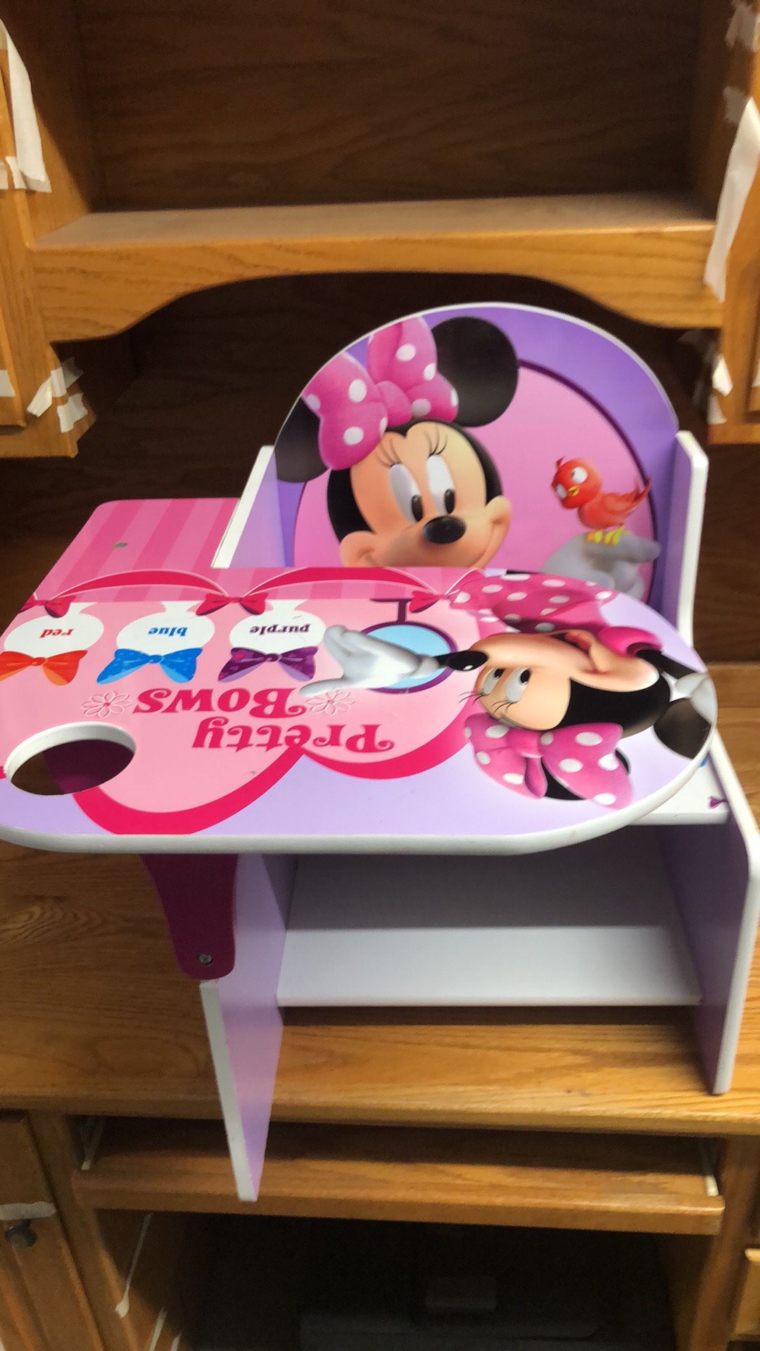 Wooden Kids desk good condition
