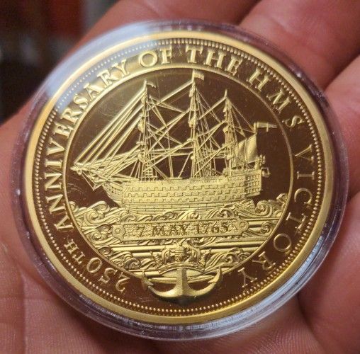Full 6 Coin Set 250th Anniversary HMS Victory