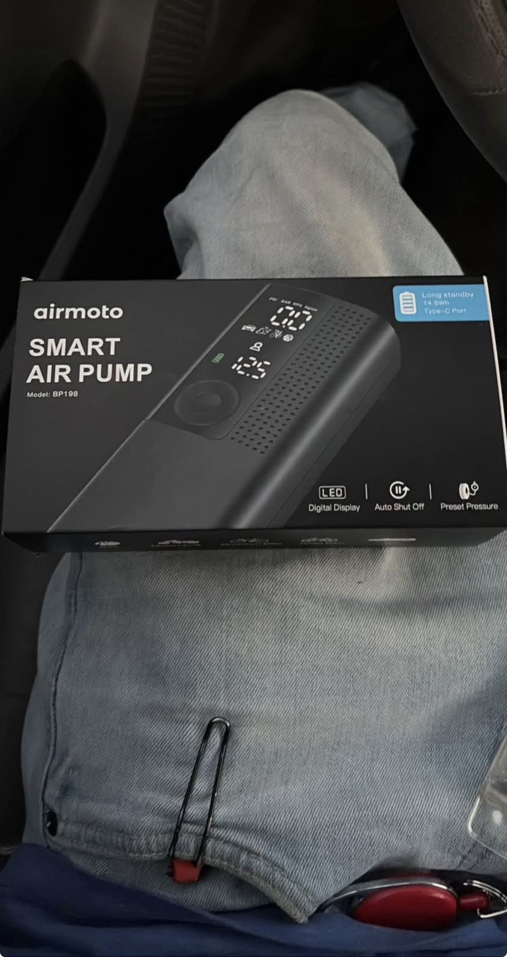 AirMoto Smart air pump 