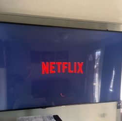 75” Samsung smart flatscreen tv
