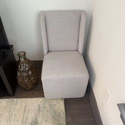 2 Modern Accent Chairs