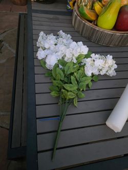 Artificial White Flower wisteria