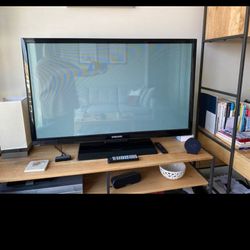 42 INCH SAMSUNG 1080P TV WITH REMOTE AND HDMI PORTS $100 FINAL PRICE 