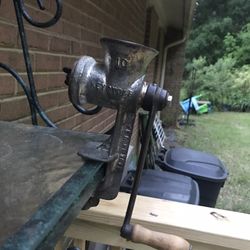 Vintage Meat Grinder 