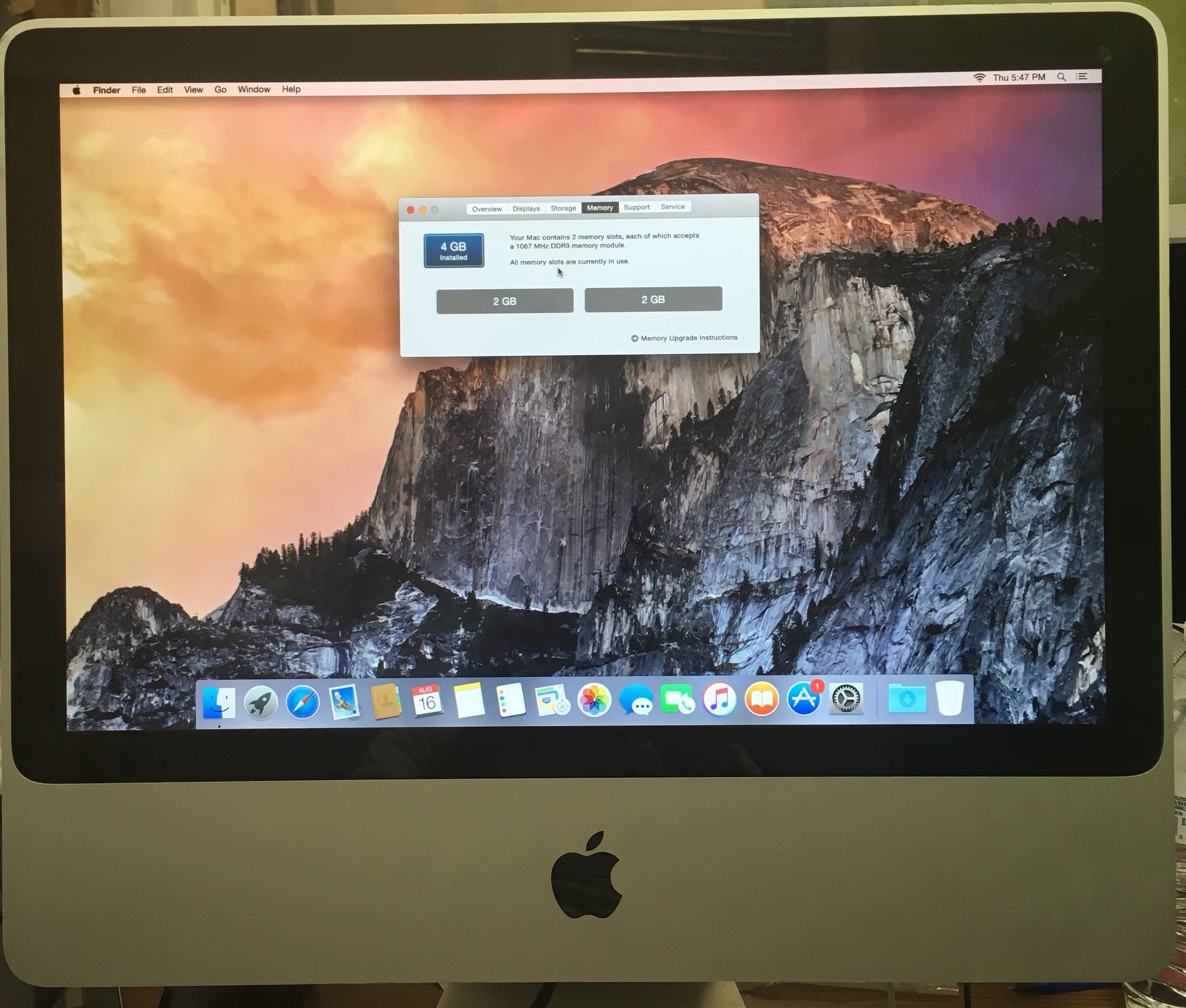 iMac 20” inch *Perfect Condition*