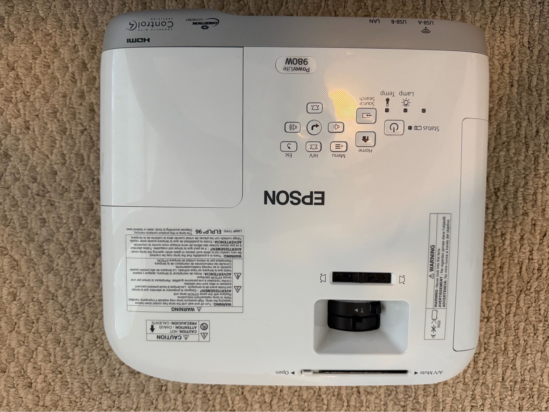 Epson 980W Projector