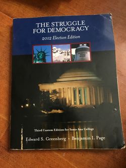 The struggle for democracy