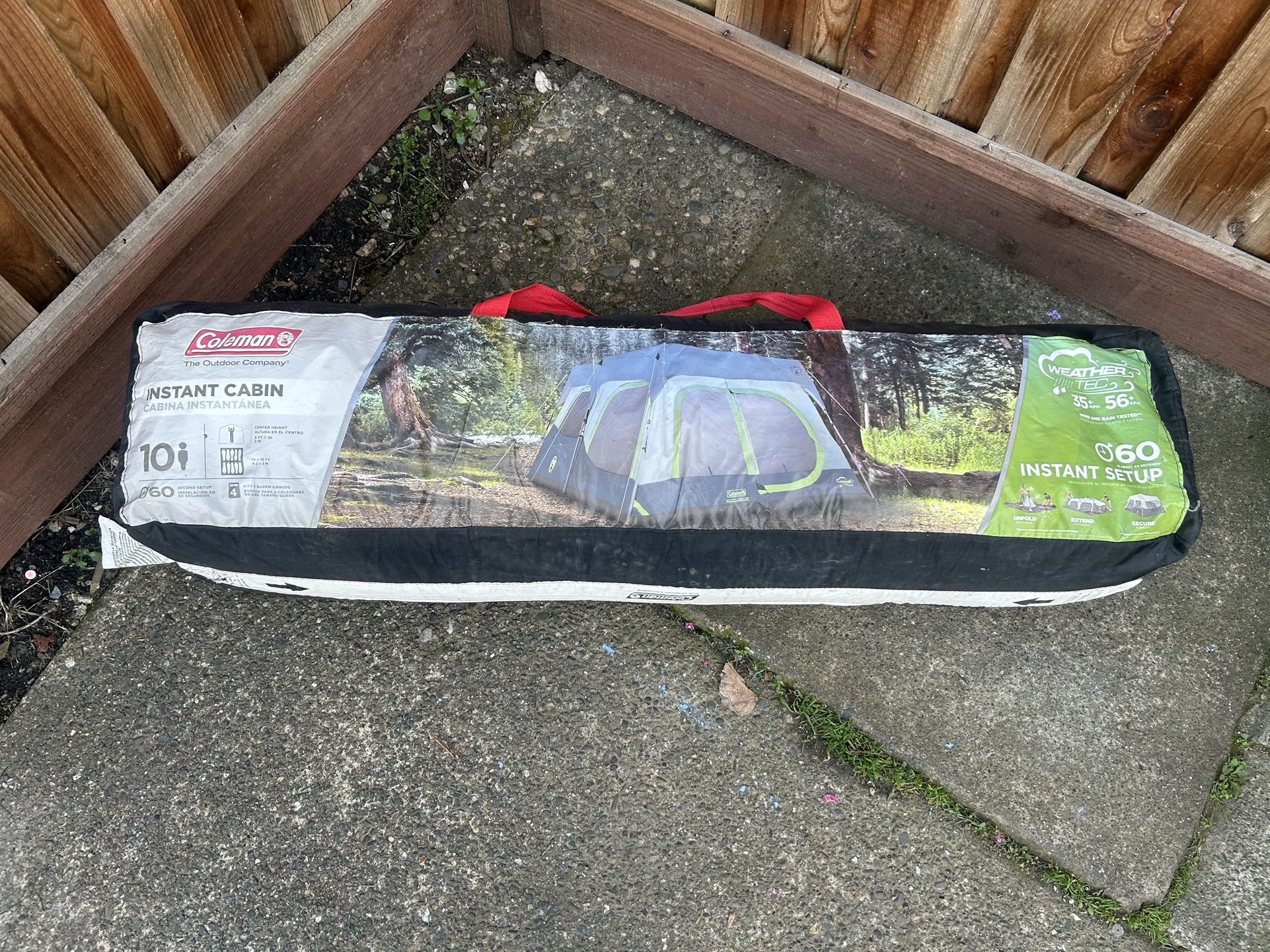 Coleman 10 Person Instant Cabin Tent