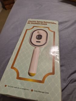 Hair brush straightener