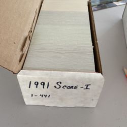 1991 Score Series 1 Complete Set 441 Cards