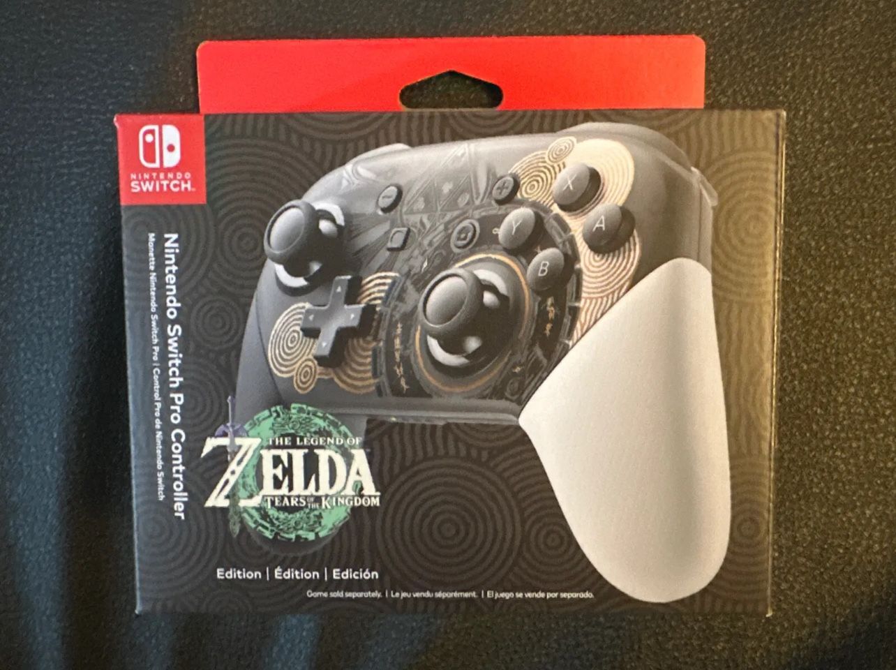 The Legend of Zelda Tears of the Kingdom Nintendo Switch Pro