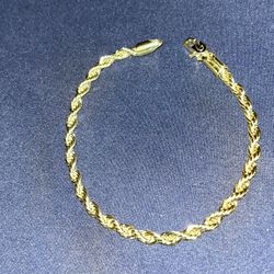 $70 Rope Chain 18k Gold Plated 