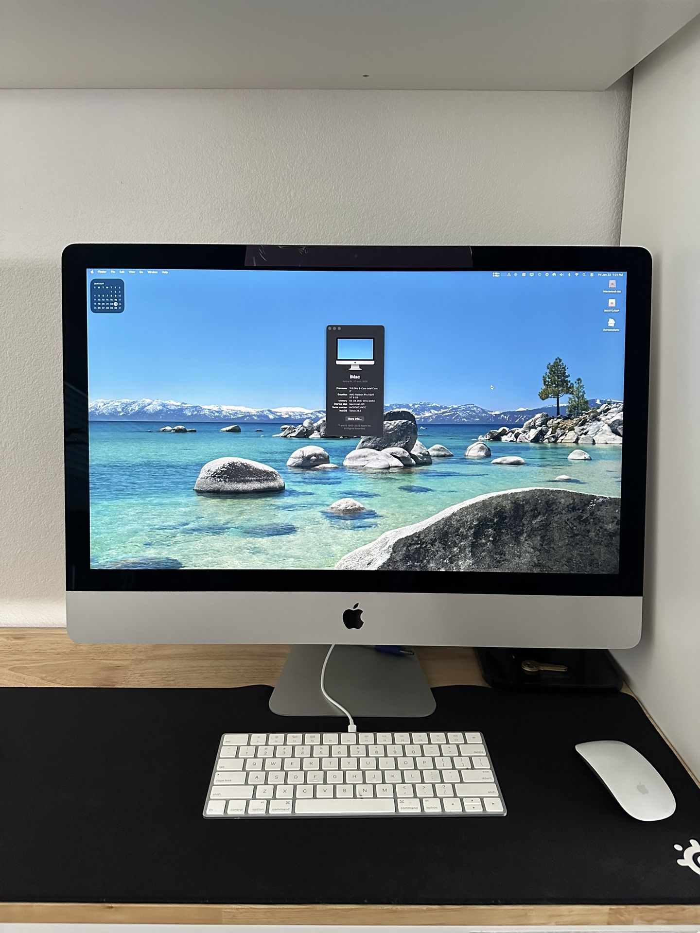 iMac 5K Retina 27” i7 Radeon 5500xt 64GB RAM