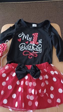 Disney Outfit 6 To 9mo. 