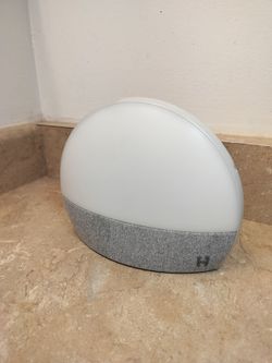 Hatch Restore 2 Smart Sunrise Alarm Clock & Sound Machine - Putty Light Gray - Excellent Condition