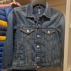 New Gap Boy's Denim Jacket Size M