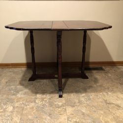 Folding Wood Table
