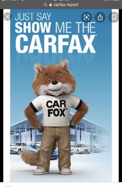 Carfax History Report