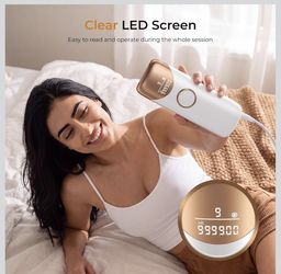 Ubroo Hair Removal Device for Women - Gold, Brand New