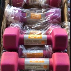 5LB Pound Neoprene DUMBBELLS  Pair 