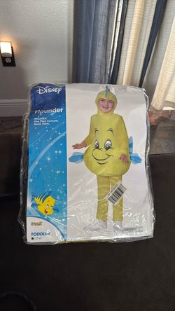 Disney Flounder Toddler Halloween Costume 3T-4T