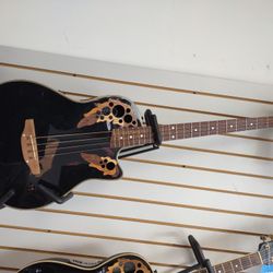 USED Ovation CL274 Celebrity Deluxe Acoustic Bass Guitar 