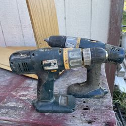 2 Ryobi  Drills  