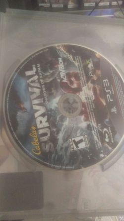 Cabelas Survival PS3 disc only