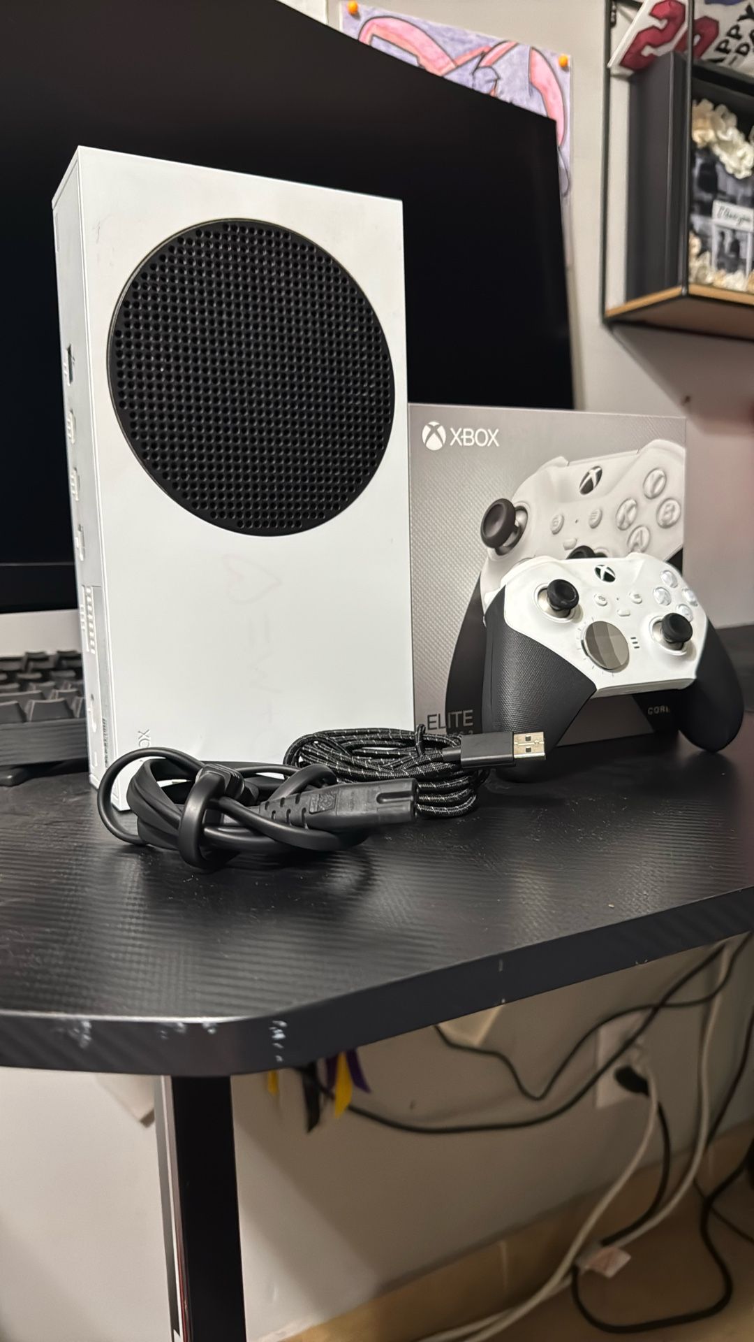 Xbox Series S Console And Xbox Elite Controller Combo, Excellent Condition
