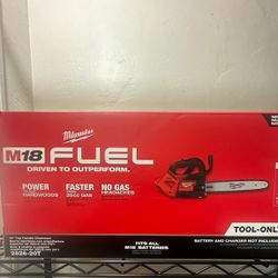Milwaukee M18 FUEL 14" Top Handle Chainsaw 2826-20T (Tool-Only)