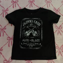kids johnny cash tee