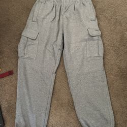 Pro Club Heavyweight Tapered Fleece Cargo Sweatpant Size:M