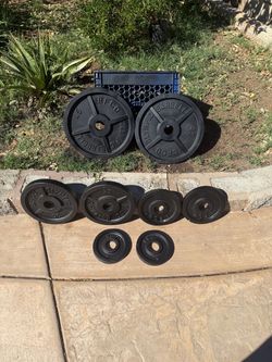 BFCO Olympic  1960’s RARE Vintage weights 170 pounds 2” hole